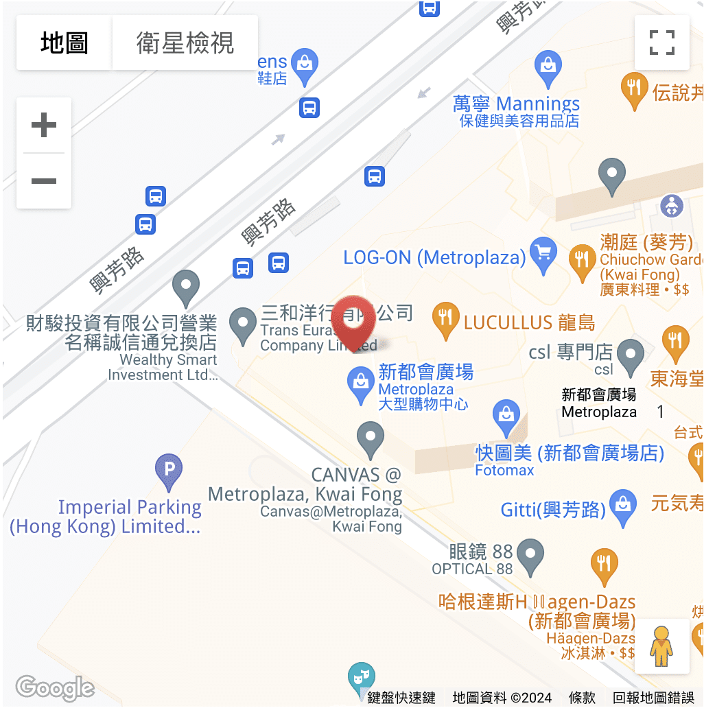 Google Map for Kwai Fong Clinic